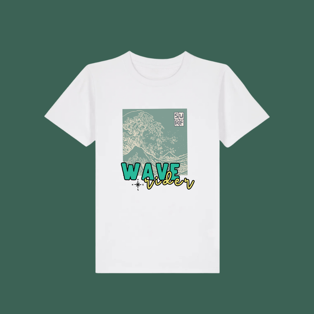 T-shirt 100% bio ★ WAVE