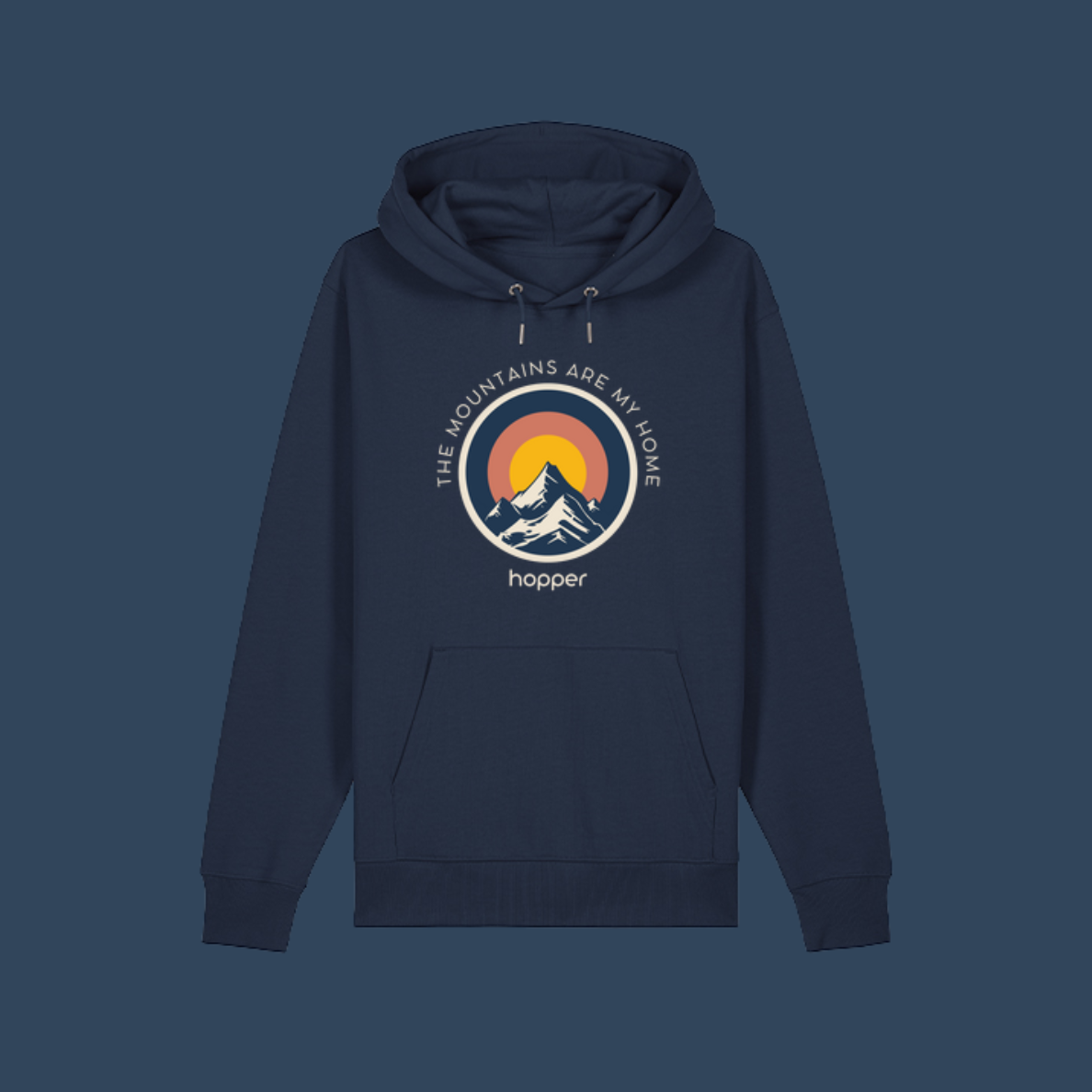 Sweat à capuche bio ★ MOUTAINS