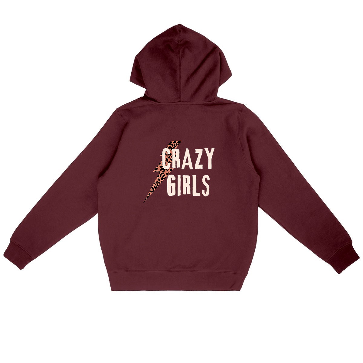 Sweat à capuche Léger Femme Crazy girl