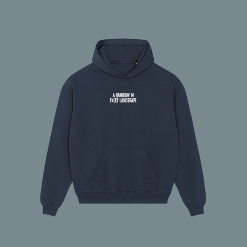 Sweat à capuche épais "Landscape" 100% bio Femme