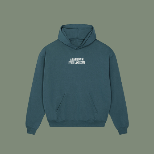 Sweat à capuche épais "Landscape" 100% bio Femme