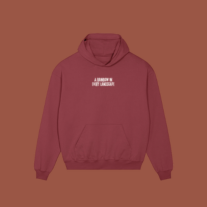 Sweat à capuche épais "Landscape" 100% bio Femme