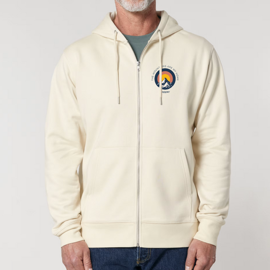 Sweat à capuche zippé bio ★ MOUTAINS