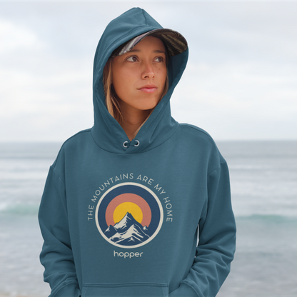 Sweat à capuche bio ★ MOUTAINS