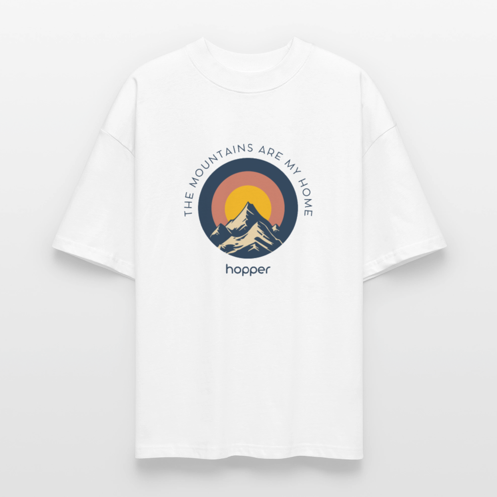 T-shirt bio oversize bio - blanc