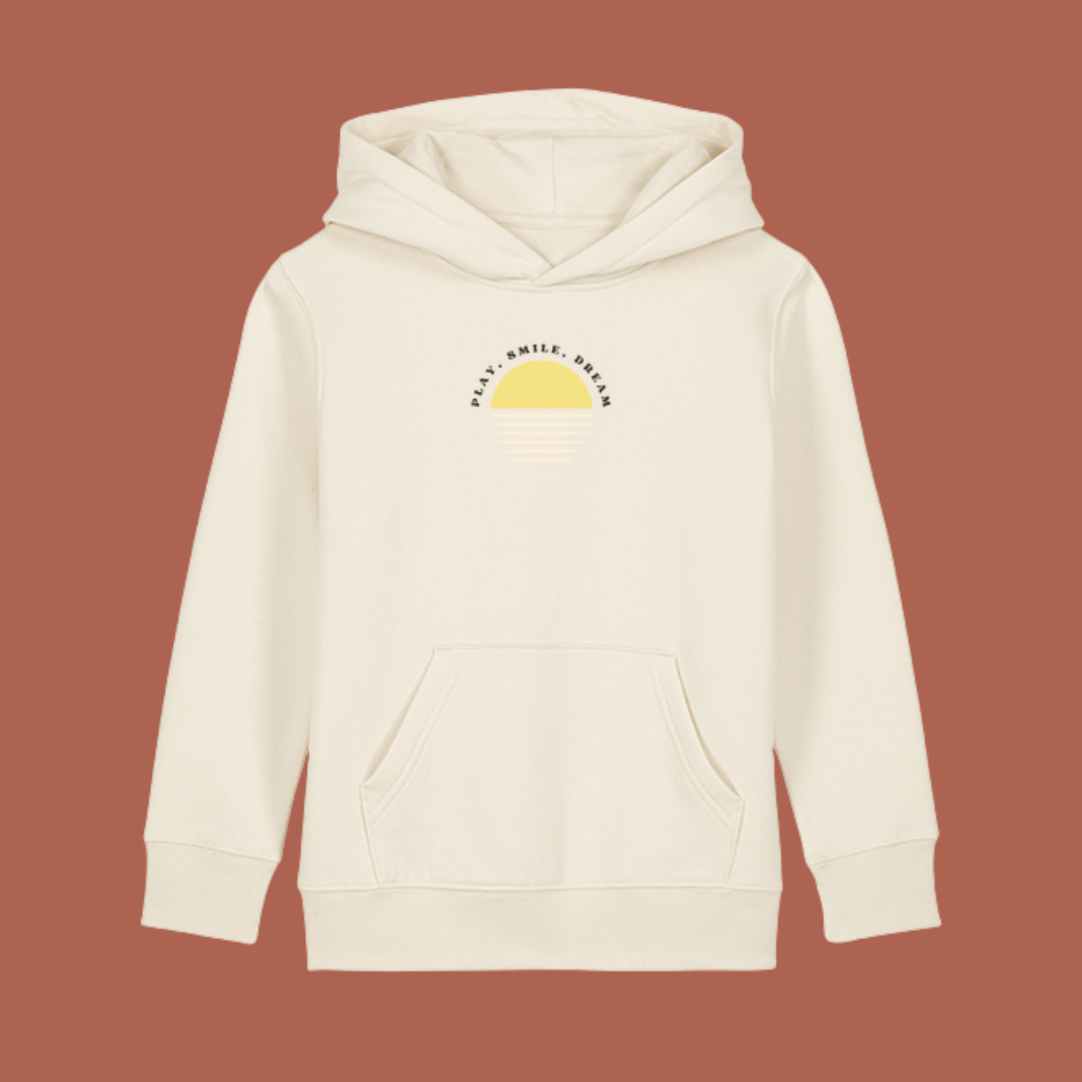 Sweat à capuche enfant bio ★ SMILE