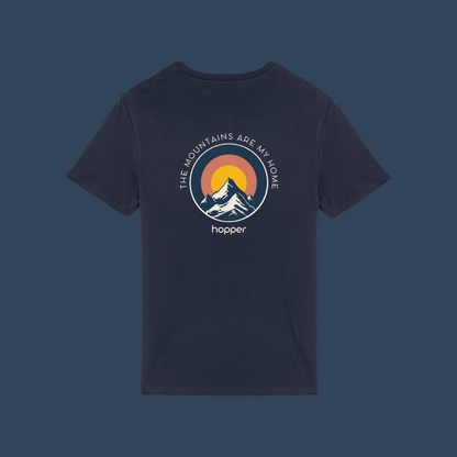 T-shirt unisexe léger Moutains are my home