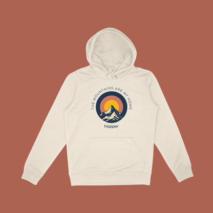 Sweat à capuche  "The Mountains Are My Home"