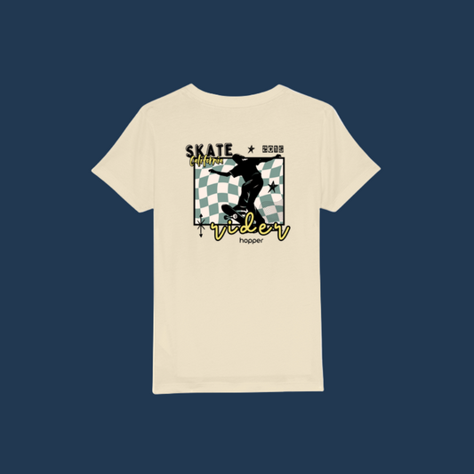 Tshirt enfant Skate California - Unisexe Bio