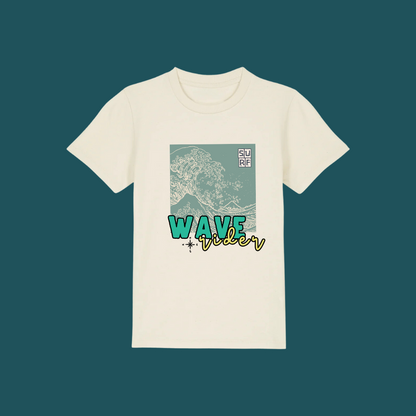 T-shirt "Ocean Child, Wave Rider" 🌊🏄‍♂️