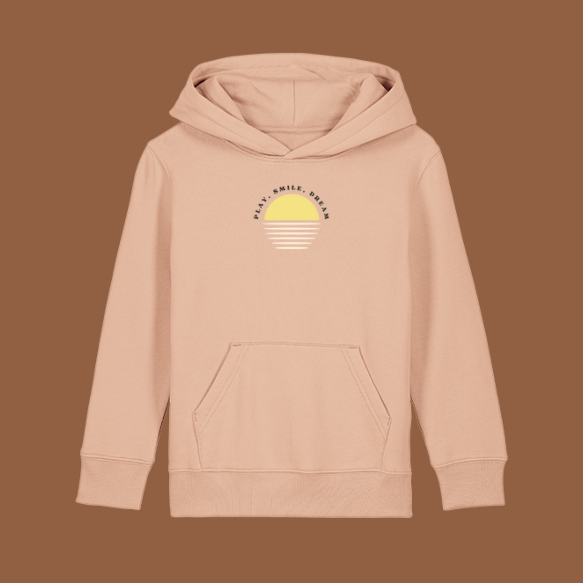 Sweat à capuche enfant bio ★ SMILE
