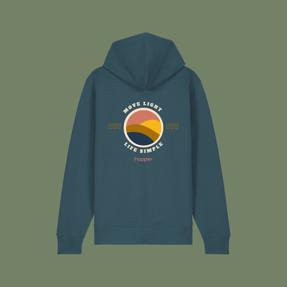 Sweat à capuche zippé bio ★ SIMPLE