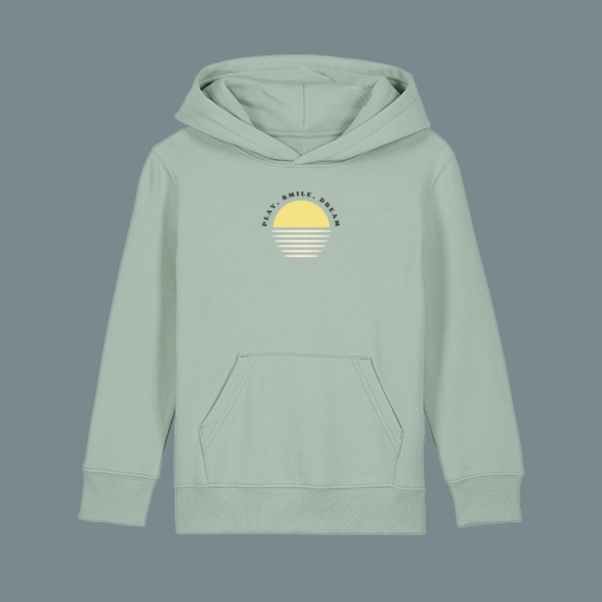 Sweat à capuche enfant bio ★ SMILE