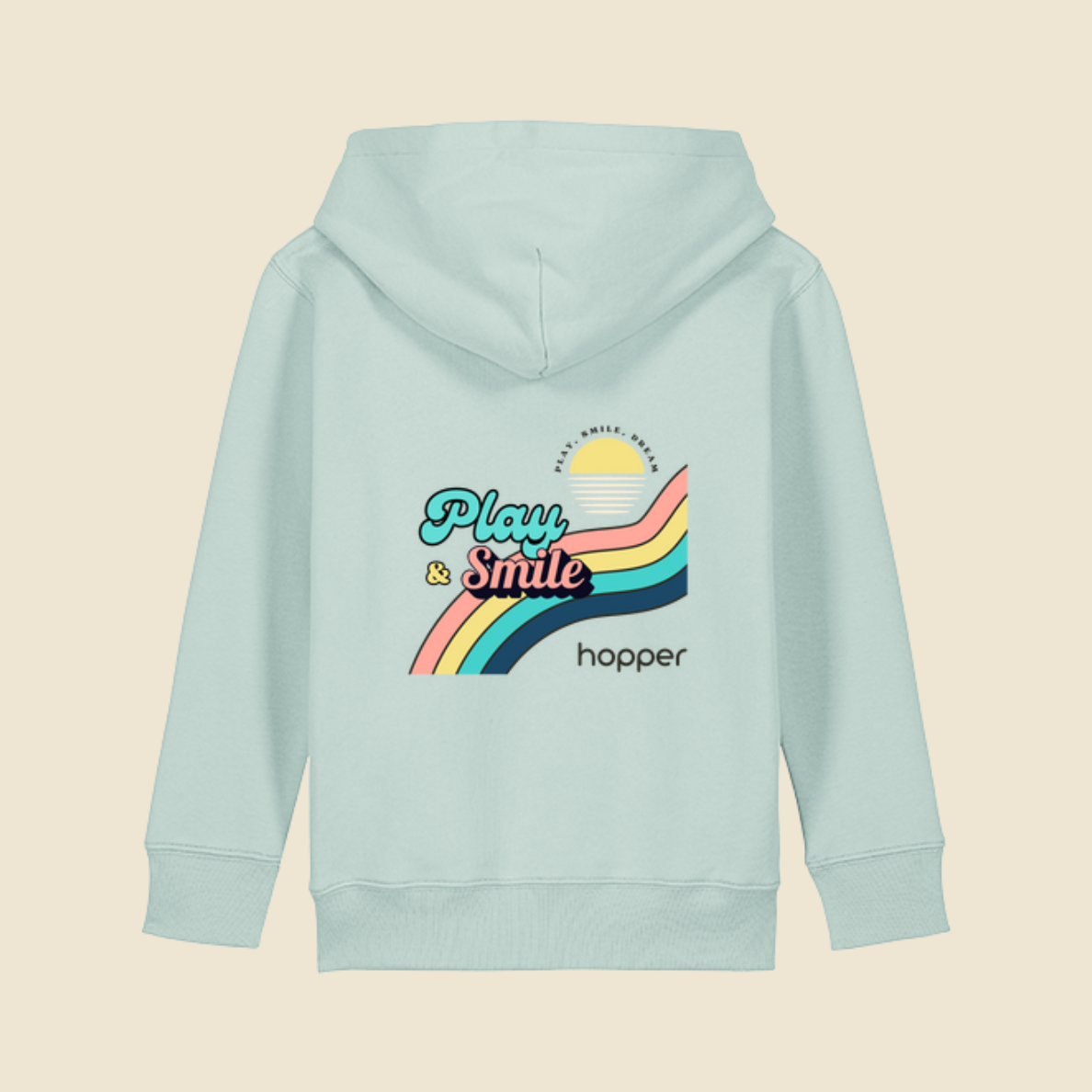 Sweat à capuche enfant bio ★ SMILE