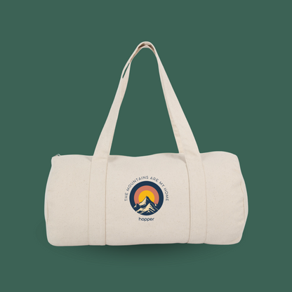 Sac Polochon Bio "Moutain" – Durable et Pratique