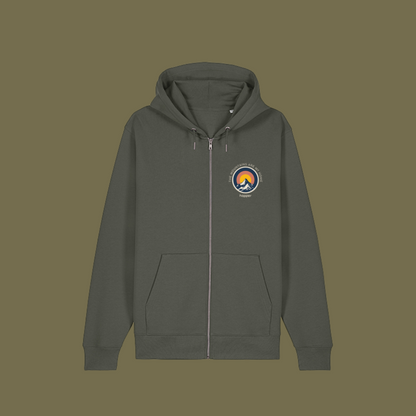 Sweat à capuche zippé bio ★ MOUTAINS