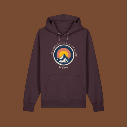 Sweat à capuche bio ★ MOUTAINS