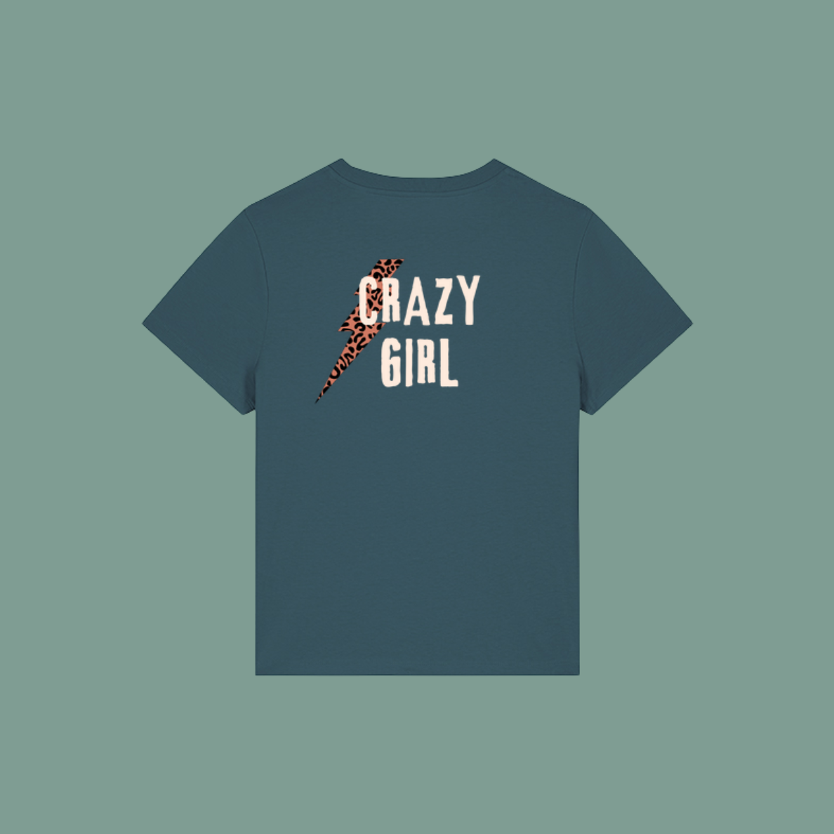 T-shirt bio ★ CRAZY GIRL