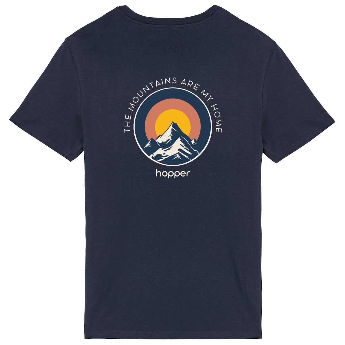 T-shirt unisexe léger Moutains are my home
