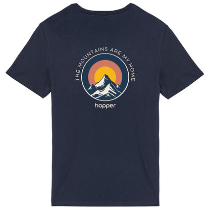 T-shirt unisexe léger Moutains are my home