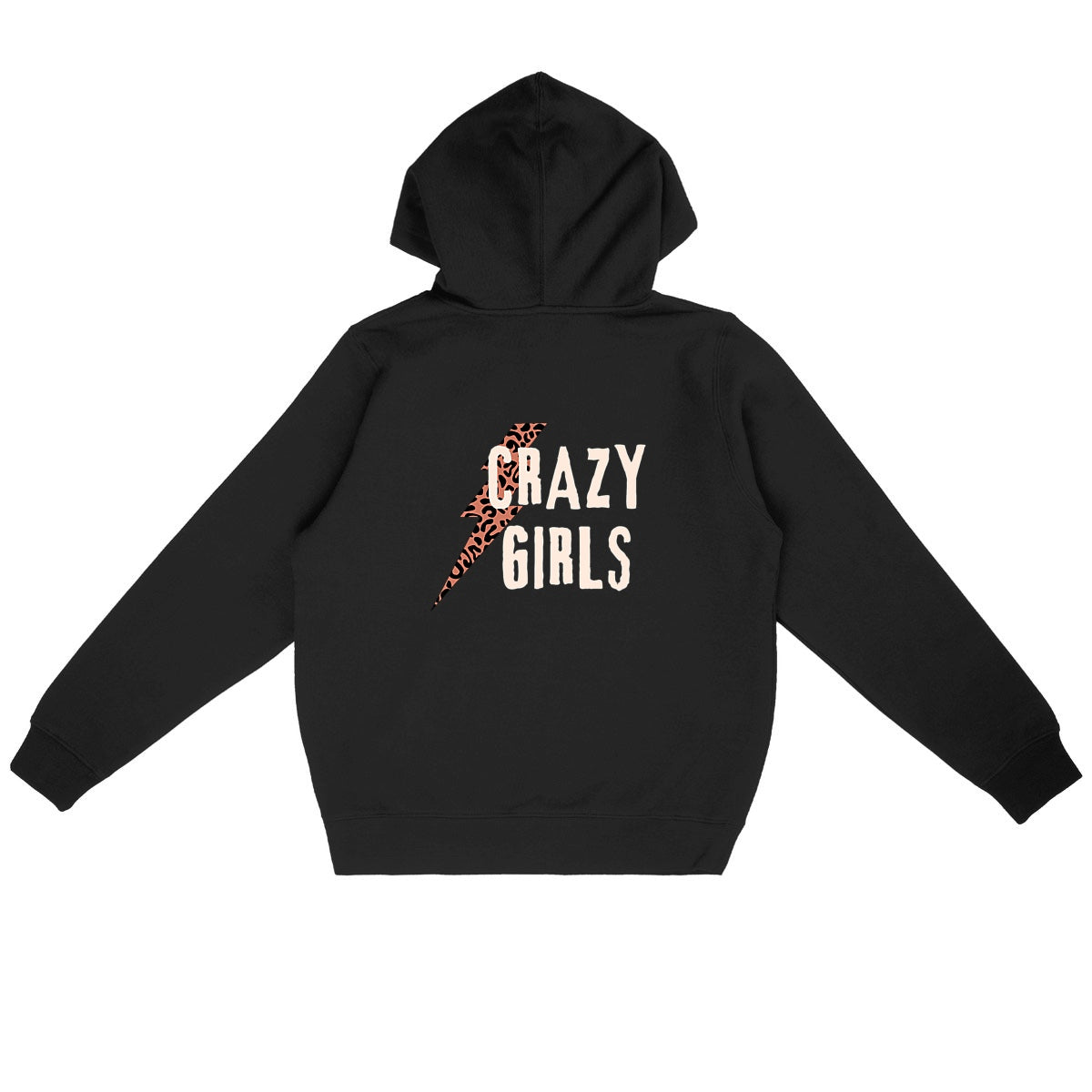 Sweat à capuche Léger Femme Crazy girl