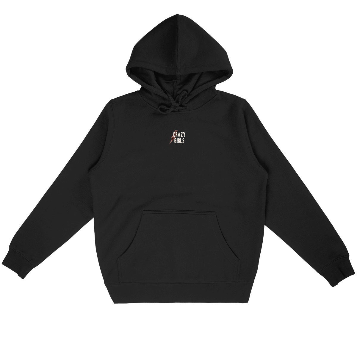 Sweat à capuche Léger Femme Crazy girl