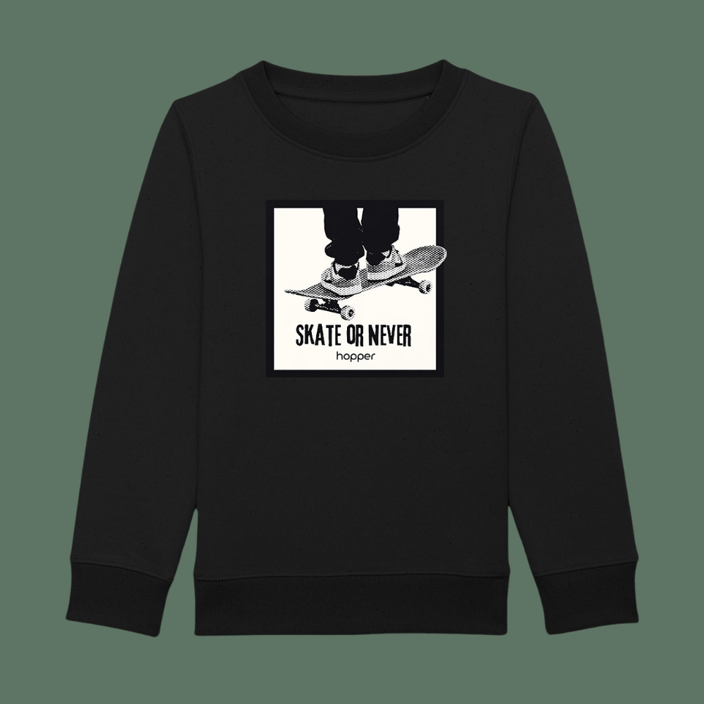 Sweat-shirt épais 'Skate or never'
