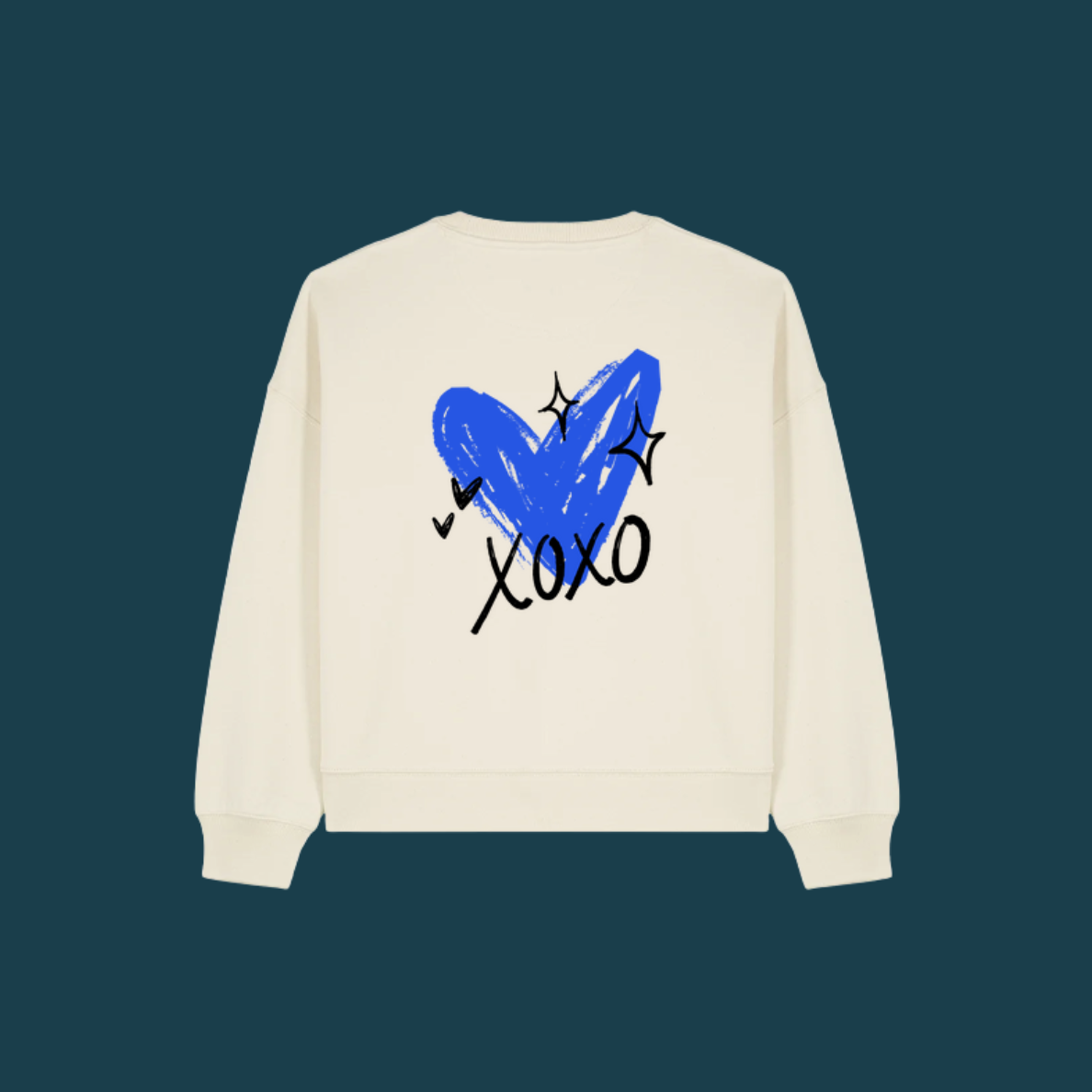 Sweat 100 % coton bio ★ XOXO