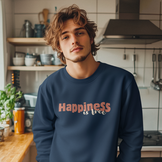 Sweat épais "Happiness is Free"