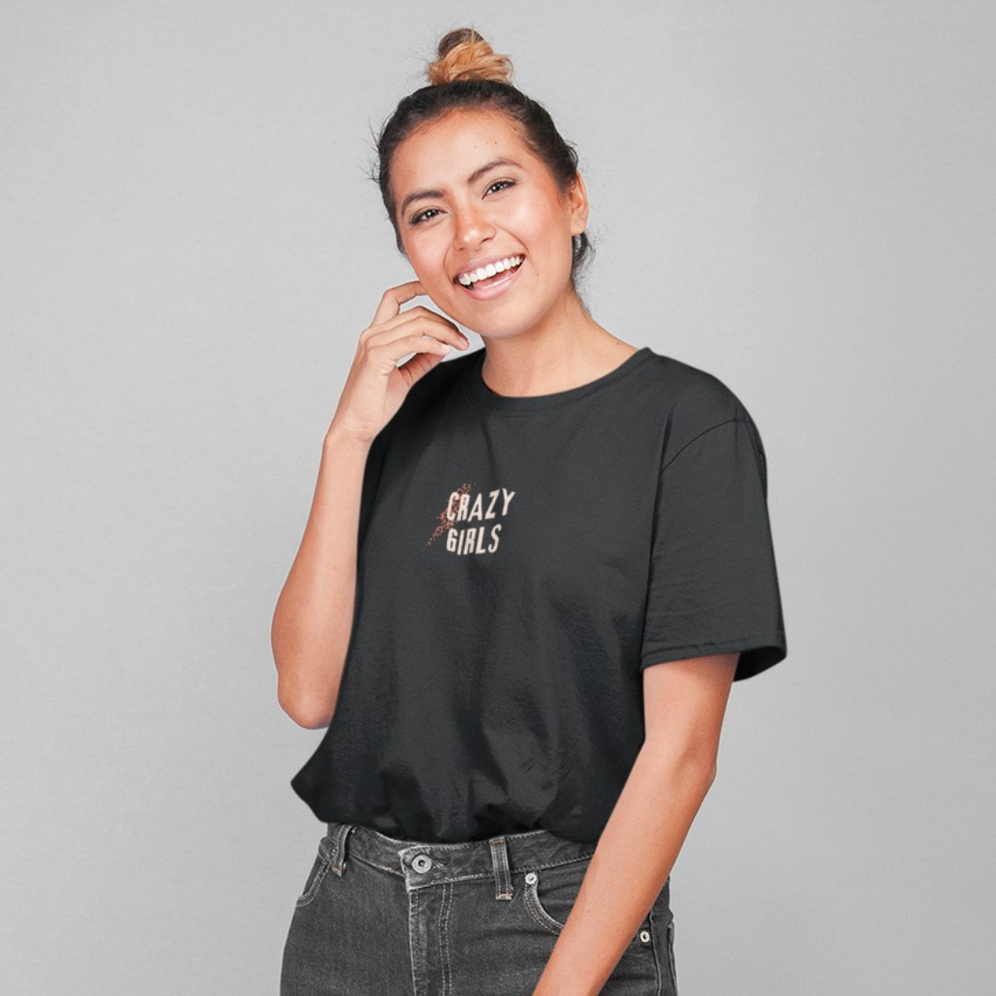 T-shirt bio ★ CRAZY GIRL