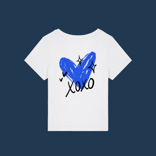 T-shirt col V bio ★ XOXO