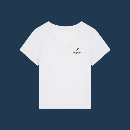 T-shirt col V bio ★ XOXO